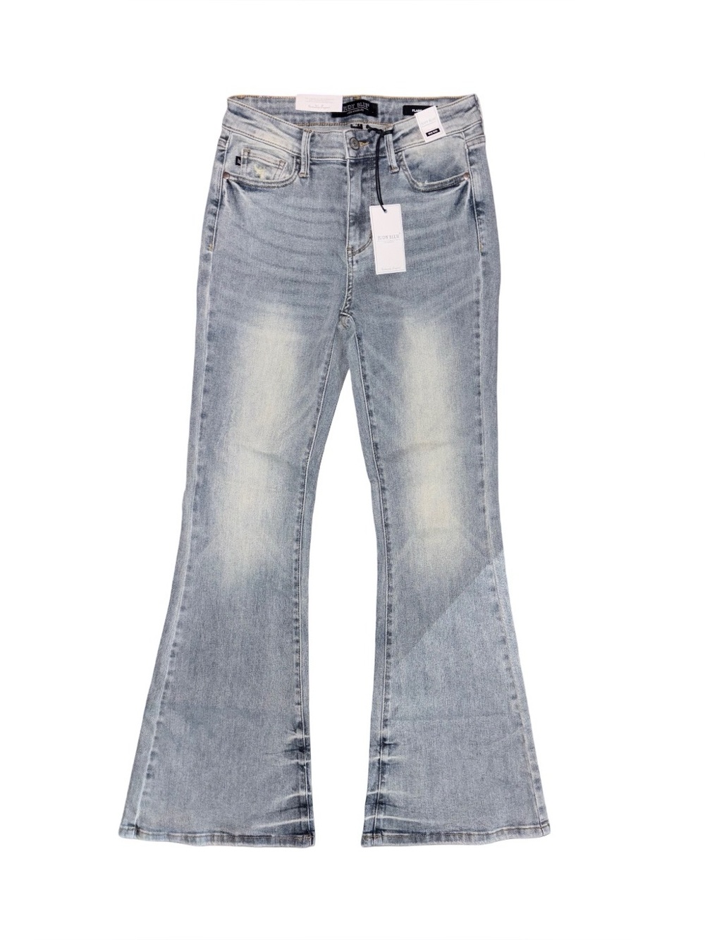 Judy Blue Mid-Rise Tinted Flare Jeans